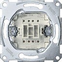 Schneider Electric System M QuickFlex MTN3150-0000 Выключатель однокнопочный с замыкающим контактом (10 А, механизм, скрытая установка)