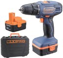 Max-Pro MPCD12/2 Аккумуляторная дрель-шуруповерт (Ni-Cd, 12В, 1.5Ач, 2 скорости)