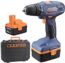 Max-Pro MPCD18/2 Аккумуляторная дрель-шуруповерт (Ni-Cd, 18В, 1.5Ач, 2 скорости)