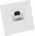 Schneider Electric RIN-144K5E-B РОЗЕТКА ИНФОРМАЦИОННАЯ "В45" С/У КАТ.5Е ДЛЯ КАБ.КАН. БЕЛЫЙ