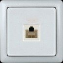 Schneider Electric Хит RT-4A3-B Розетка телефонная (RJ11, в сборе, скрытая установка, белая)