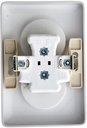 Schneider Electric Хит RS16-235-B Розетка двойная (16 А, IP20, в сборе, скрытая установка, белая)