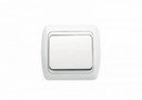 ABB Tuna 502-010202-209 Переключатель одноклавишный (10 А, в сборе, с/у, белый)