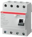 ABB F200 2CSF204006R2250 Выключатель дифференциального тока четырехполюсный 25А 100мА (тип AC)
