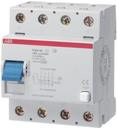 ABB F200 2CSF204001R1950 Выключатель дифференциального тока четырехполюсный 125А 30мА (тип AC)