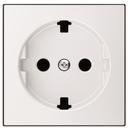 ABB Sky Niessen 2CLA858890A1101 Накладка розетки "плоской" SCHUKO (2P+E, белая)