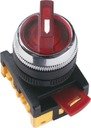 АNС-22-2 переключатель 2 полож.крас.неон/240В I-O 1з+1р