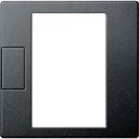 Merten M-Elegance/M-Plan MTN5775-0414 Крышка для терморегулятора (сенсорный, антрацит)