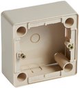 Legrand Cariva 773797 Коробка монтажная 1-постовая (универсальная, кремовый)