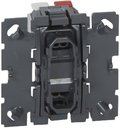 Legrand Celiane 067031 Механизм выключателя (с возм.подсветки, 6 А, возм. накладного монтажа, с/у, серый)
