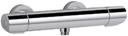 Jacob Delafon Avid E97384-CP Смеситель для душа (1/2", однозахватный, термостат, картридж, флажковый дивертор)