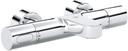 Grohe Grohtherm 3000 Cosmopolitan 34276000 Смеситель для ванны/душа (1/2", двухзахватный, термостат, кнопочный дивертор)