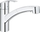 Grohe Eurosmart 30305000 Смеситель для мойки (3/8", однозахватный, картридж, выдвижная лейка)