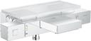 Grohe Grohtherm Cube 34502000 Смеситель для ванны/душа (1/2", двухзахватный, термостат)