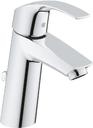 Grohe Eurosmart 23322001 Смеситель для умывальника (3/8", однозахватный, картридж, донный клапан)