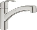 Grohe Eurosmart 30305DC0 Смеситель для мойки (3/8", однозахватный, картридж, выдвижная лейка)