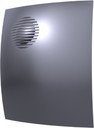 Эра Parus 4C Dark Gray Metal Вентилятор накладной 100 мм (100 м³/ч, 220 В, 16 Вт, 35 дБ, обр. клапан, ш/подшипники, защита, IP24, темно-серый металл)