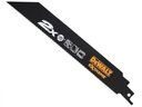 DeWALT Demolition DT2316L-QZ Полотно для сабельной пилы 305 мм (2.5 мм шаг/зуб, bim, дерево с гвоздями, пластик, 5 шт)