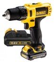 DeWALT DCD710D2-QW Дрель-шуруповерт (Li-Ion, 10.8 В, 1.5 Ач, 400/1500 об/мин, 24/15 Нм)