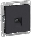 Schneider Electric AtlasDesign ATN001083 Розетка компьютерная (RJ45, под рамку, скрытая установка, карбон)