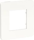 Schneider Electric Unica Studio Color NU280218 Рамка 1-постовая/2-модульная (горизонтальная, белая)