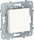 Schneider Electric Unica New NU520618N Выключатель однокнопочный (10 А, под рамку, индикация, скрытая установка, белый)