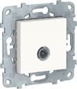 Schneider Electric Unica New NU546218 Розетка телевизионная (TV, звезда, под рамку, скрытая установка, белая)