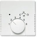ABB Carat/Future Linear/Solo/Busch-Axcent 2CKA001710A3569 Накладка терморегулятора поворотного (с переключателем, белая)