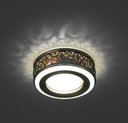 Gauss BL093 Светильник Backlight Gu5.3 3W LED 3000K 1/30 круг, бронза/белый
