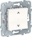 Schneider Electric Unica New NU550818 Выключатель двухкнопочный для жалюзи (10 А, под рамку, скрытая установка, белый)