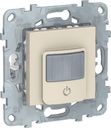 Schneider Electric Unica New NU552544 Датчик движения (2200 Вт, под рамку, скрытая установка, бежевый)