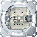 Schneider Electric System M QuickFlex MTN3714-0000 Выключатель двухклавишный для рольставней с доп контактом (10 А, механизм, скрытая установка)