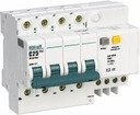 DEKraft ДИФ-101 15083DEK Автоматический выключатель дифференциального тока четырехполюсный 20А (тип AC, 4.5 кА)
