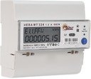 Тайпит НЕВА (6118533) МТ 324 1.0 AO S26 Счетчик трехфазный (3x230/400 В, 5/60 А, 4 тарифа, электрон. индикатор, Моск. время)
