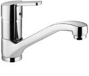 Kludi Logo Neo 379190575 Смеситель для мойки (3/8", рычаг, поворотный, 5 л/мин)