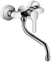 Kludi Logo Neo 379240575 Смеситель для мойки (1/2", рычаг, поворотный, 15 л/мин)