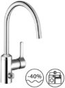 Kludi Bingo Star 428360578 Смеситель для мойки (3/8", двухзахватный, кран-букса)