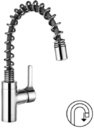 Kludi Bingo Star 428550578 Смеситель для мойки (3/8", однозахватный, картридж)
