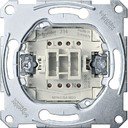 Schneider Electric System M QuickFlex MTN3754-0000 Выключатель однокнопочный с ключ-картой (10 А, механизм, скрытая установка)