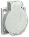 Schneider Electric PratiKa PKS51G Розетка стационарная 2P+PE (10/16А, 250В, IP54, винты сзади)