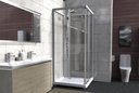 IDO Showerama 558.202.00.1 Передние стенки и дверь (90x90 см, прозрачное стекло)