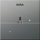Gira E2 2285600 Накладка USB-микро-B для вставки док-станции (нержавеющая сталь)