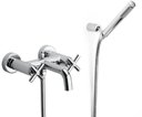 Roca Loft 75A0143C00 Смеситель для ванны/душа (1/2", двухзахватный, кран-букса)