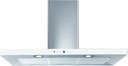 Toflesz OK6-104-B90-ECO Кухонная вытяжка OK-6 Etna inox white glass 900 мм ECo