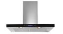 Toflesz OK6-104-C60-ECO Кухонная вытяжка OK-6 Etna inox black glass 600 мм ECo