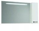 Акватон Диор 120 1A110702DR01R Шкаф зеркальный 16.5x12x68.6 см (белый глянец)