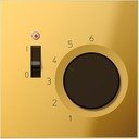 Jung TRGO231 Терморегулятор комнатный (10 А, 230 В, имитация золота)