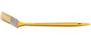 FIT 01218 Кисть радиаторная 1" (натуральная светлая щетина, желтая пластиковая ручка