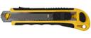 FIT 10261 Нож технический 18 мм (усиленный, кассета 3 лезвия, автозамена лезвия)