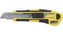 FIT Профи 10265 Нож технический 18 мм (усиленный, кассета 3 лезвия, автозамена лезвия)